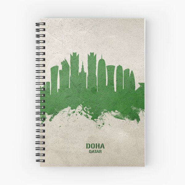 Item preview, Doha Qatar Skyline designed and sold by ArtPrints.