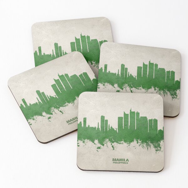 Item preview, Manila Philippines Skyline designed and sold by ArtPrints.