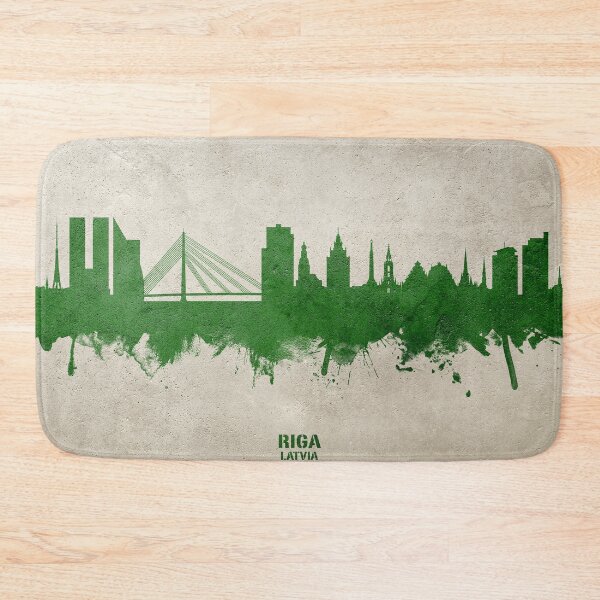 Item preview, Riga Latvia Skyline designed and sold by ArtPrints.