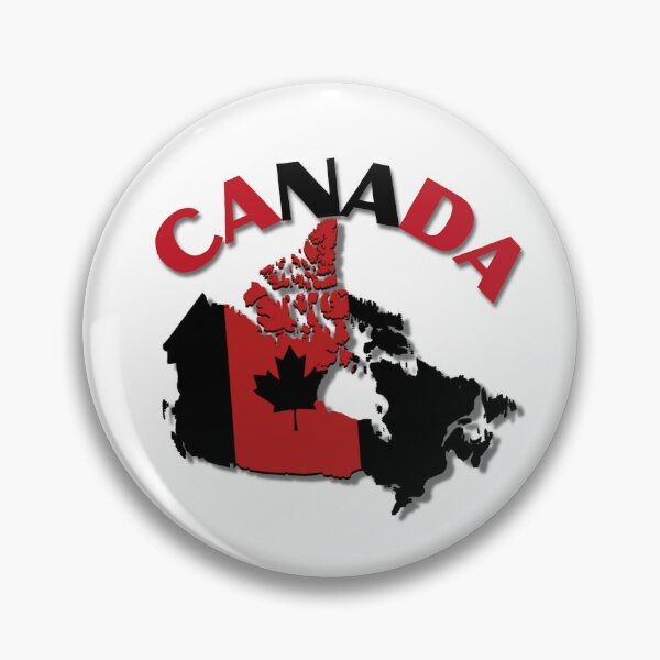 Item preview, Canada map with flag designed and sold by Calvinry.