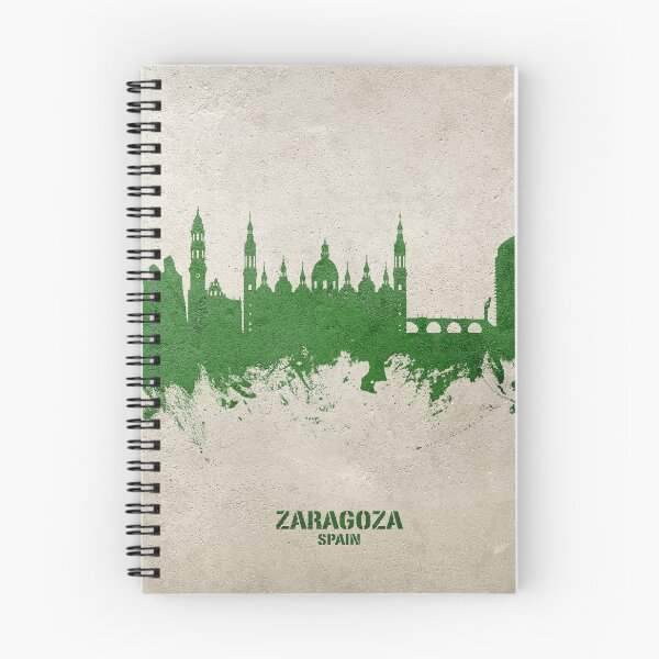 Item preview, Zaragoza Spain Skyline designed and sold by ArtPrints.