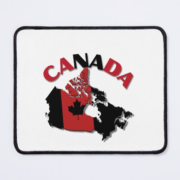 Item preview, Canada map with flag designed and sold by Calvinry.