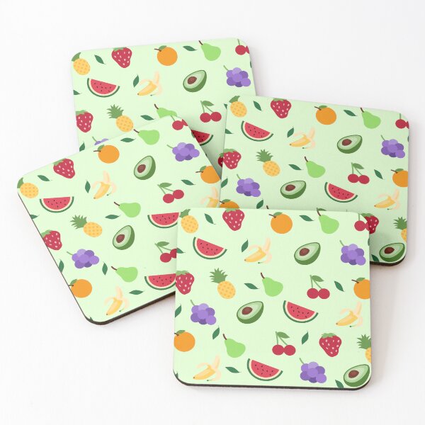 Item preview, Fruits pattern designed and sold by Letter & Petal.