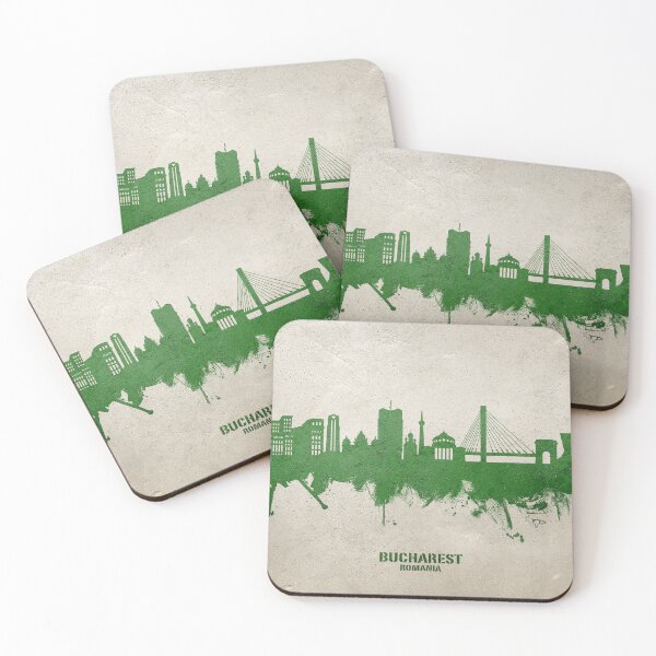 Item preview, Bucharest Romania Skyline designed and sold by ArtPrints.