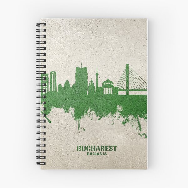 Item preview, Bucharest Romania Skyline designed and sold by ArtPrints.