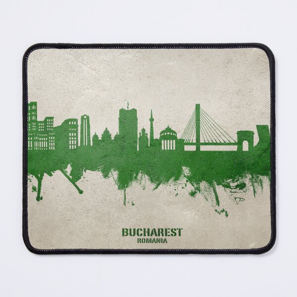 Item preview, Bucharest Romania Skyline designed and sold by ArtPrints.