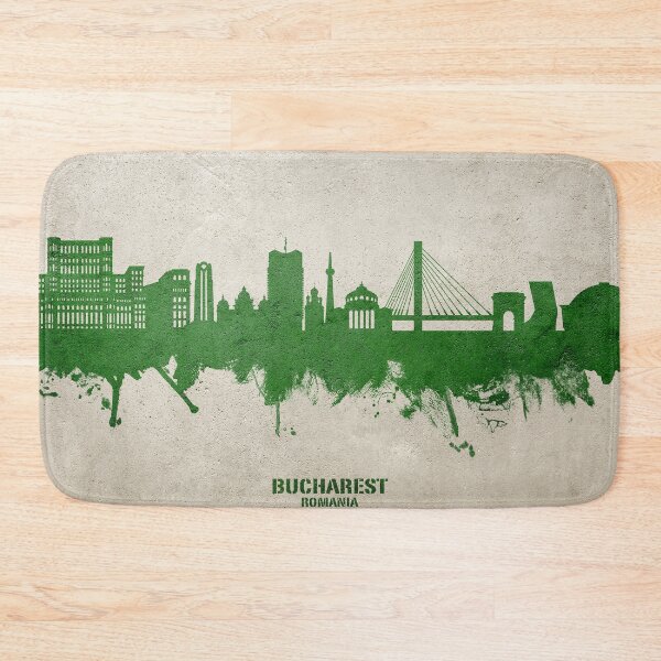 Item preview, Bucharest Romania Skyline designed and sold by ArtPrints.