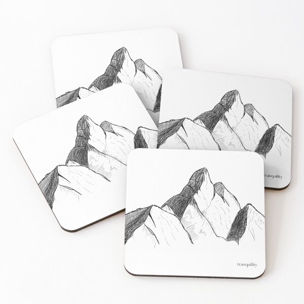 Item preview, Mountain Scape- Tranquility designed and sold by emilyaustyn-art.
