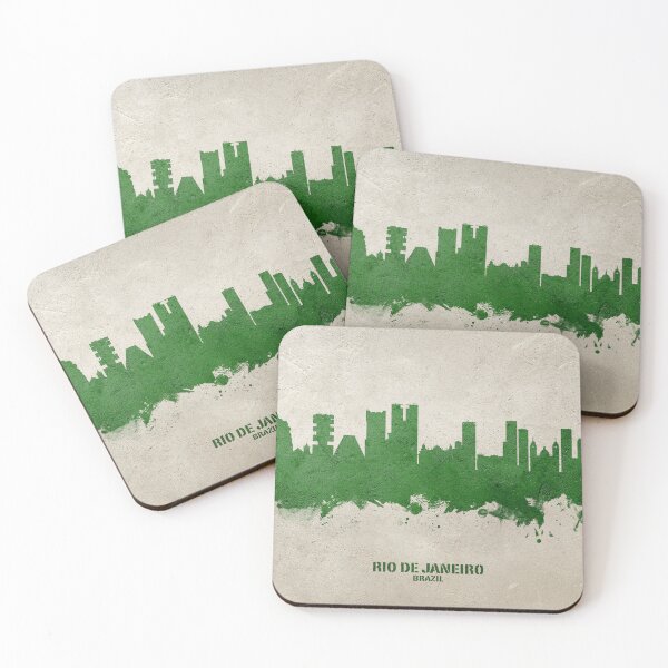 Item preview, Rio de Janeiro Brazil Skyline designed and sold by ArtPrints.