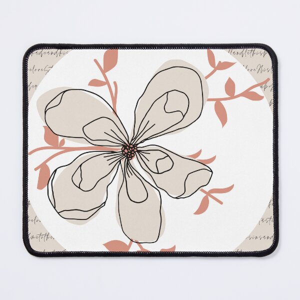 Item preview, Sand Colored Floral Design designed and sold by debjaynedesign.