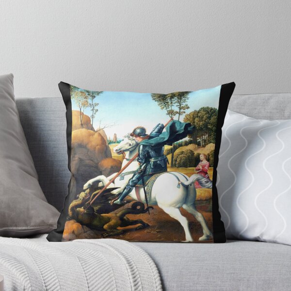 Item preview, Saint George Slays The Dragon by Raphael designed and sold by KathteeDesign.