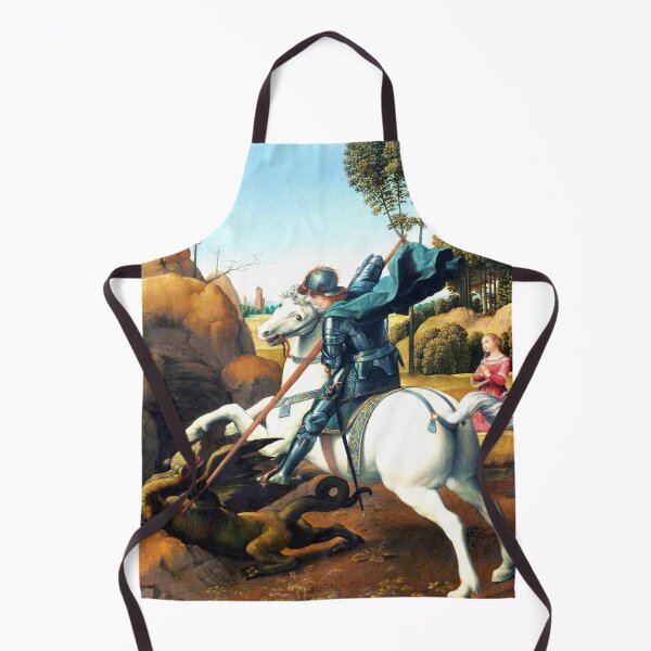 Item preview, Saint George Slays The Dragon by Raphael designed and sold by KathteeDesign.
