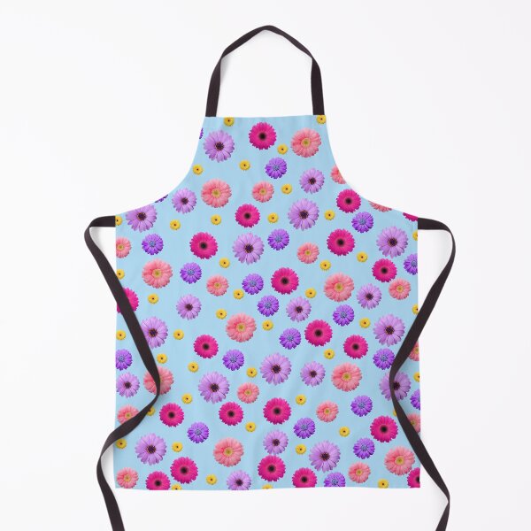 Item preview, Flower Pattern - Daisies and Gerberas - retro, flowerpower designed and sold by S Quinn.