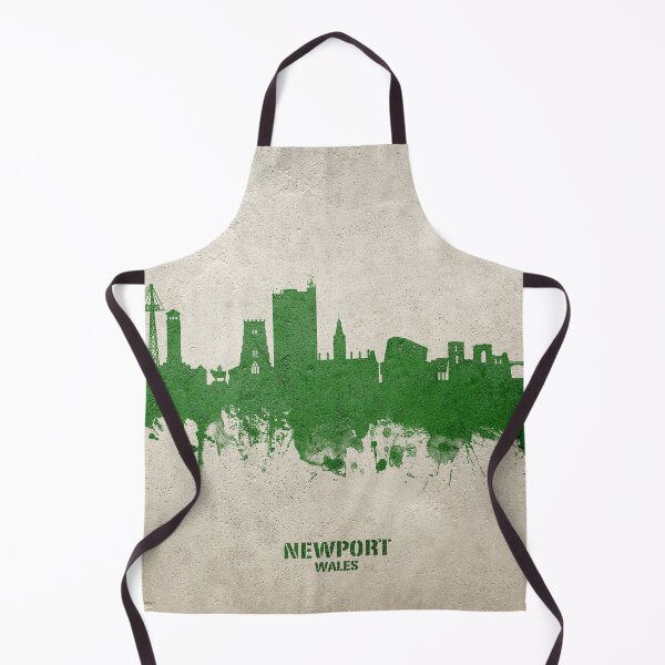 Item preview, Newport Wales Skyline designed and sold by ArtPrints.
