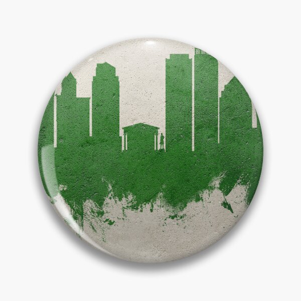 Aperçu de l'œuvre Dayton Ohio Skyline créée et vendue par ArtPrints.