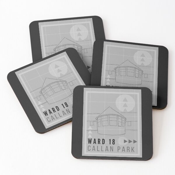 Item preview, Ward 18 Callan Park - Grey designed and sold by Dark Tales of Inner West Sydney.