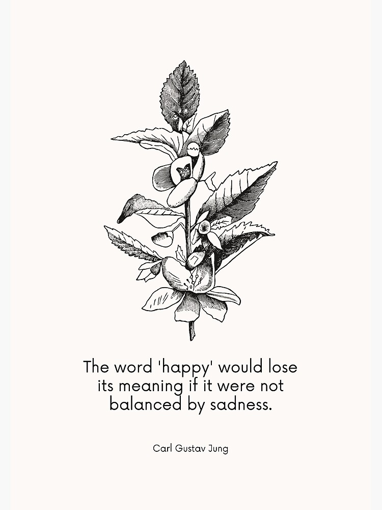  Carl Jung The Word Happy Will Lose Its Meaning If Not Balanced By 