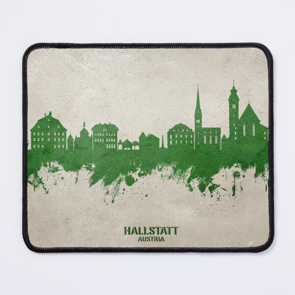 Item preview, Hallstatt Austria Skyline designed and sold by ArtPrints.