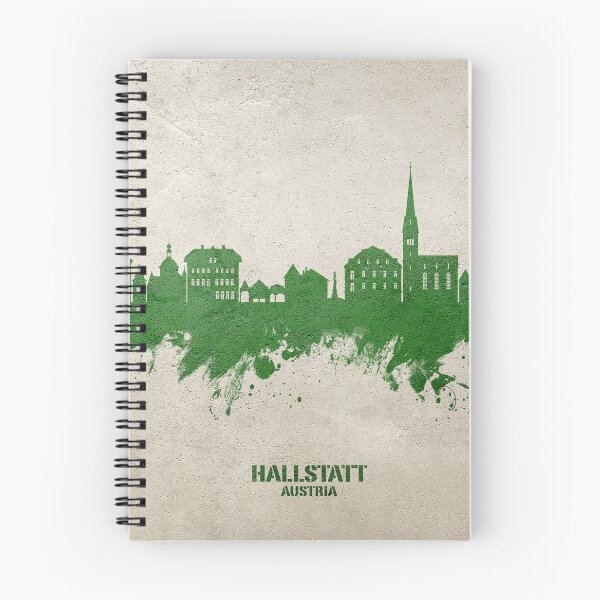 Item preview, Hallstatt Austria Skyline designed and sold by ArtPrints.
