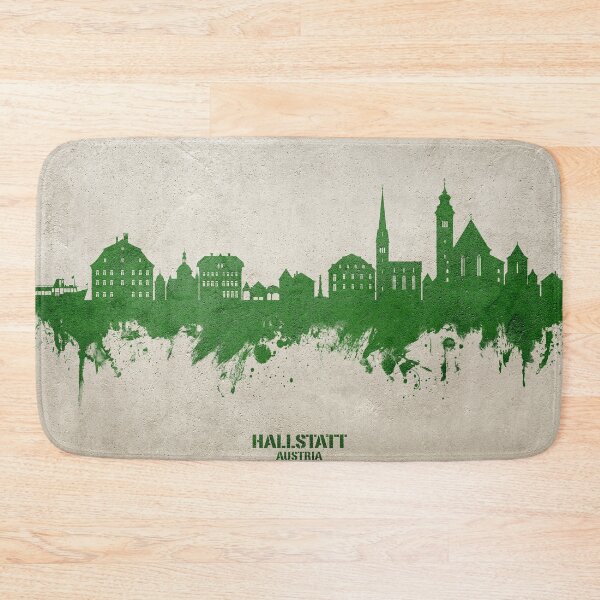 Item preview, Hallstatt Austria Skyline designed and sold by ArtPrints.