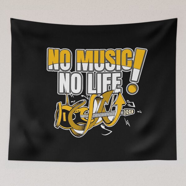 Item preview, NO MUSIC NO LIFE designed and sold by diego75bcn.