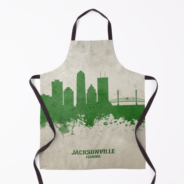 Aperçu de l'œuvre Jacksonville Florida Skyline créée et vendue par ArtPrints.