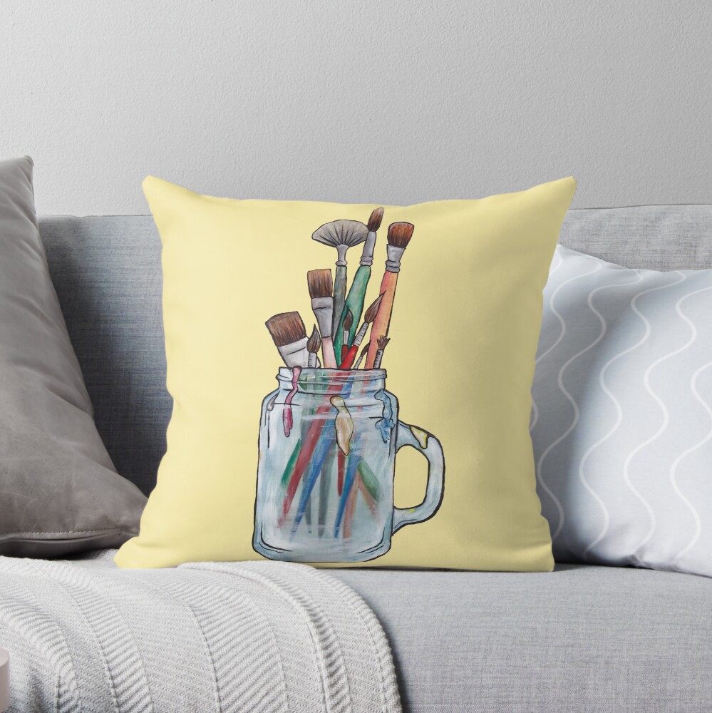 Item preview, Throw Pillow designed and sold by LeighsDesigns.