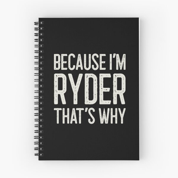 Item preview, Because I’m Ryder That’s Why Funny Personalized Name designed and sold by MariosNydras.