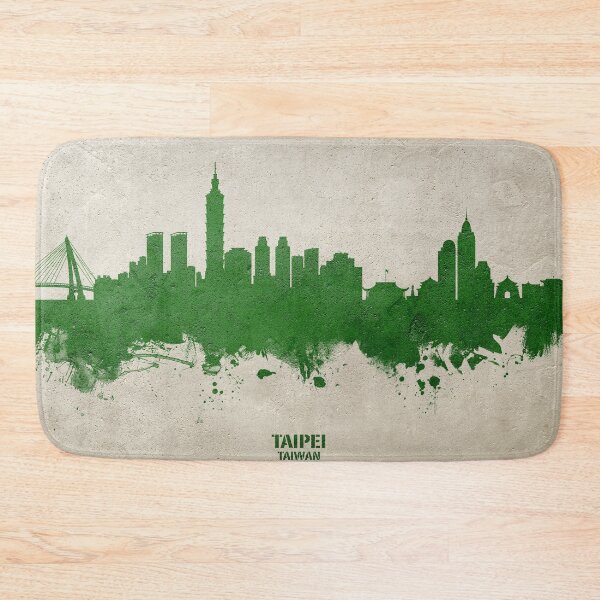 Item preview, Taipei Taiwan Skyline designed and sold by ArtPrints.