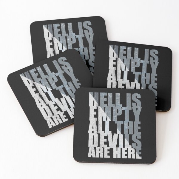 Item preview, Witty Quotes Shakespeare Hell Is Empty All The Devils Are Here designed and sold by Jeezzas.