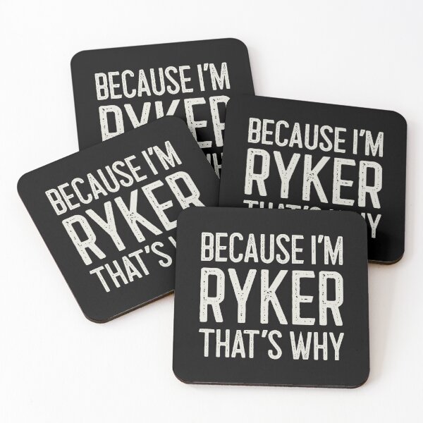 Item preview, Because I’m Ryker That’s Why Funny Personalized Name designed and sold by MariosNydras.