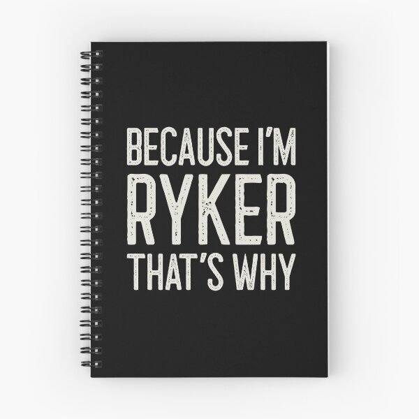 Item preview, Because I’m Ryker That’s Why Funny Personalized Name designed and sold by MariosNydras.