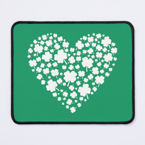 Item preview, St Patricks Day 2022 Heart Love Four Leaf Little Shamrock designed and sold by designandclouds.