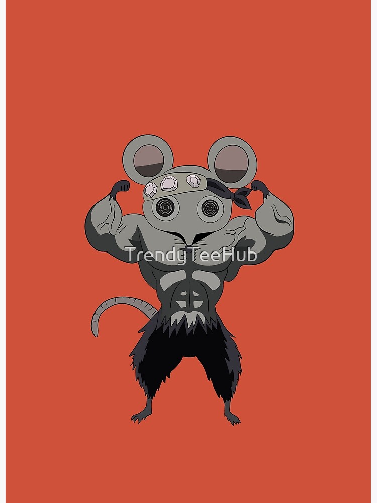 "Demon slayer Tengen Ninju muscle mouse, kimetsu no yaiba mice
