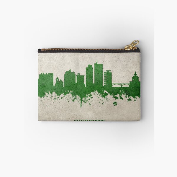 Item preview, Cedar Rapids Iowa Skyline designed and sold by ArtPrints.