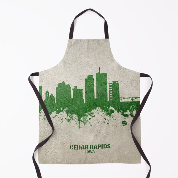 Item preview, Cedar Rapids Iowa Skyline designed and sold by ArtPrints.