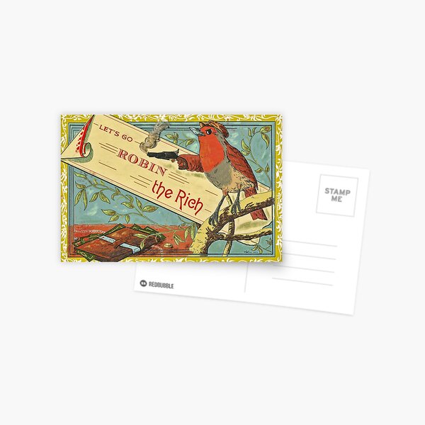 Item preview, Robin the Rich - Anticapitalist Bird designed and sold by Loki Propagandart.