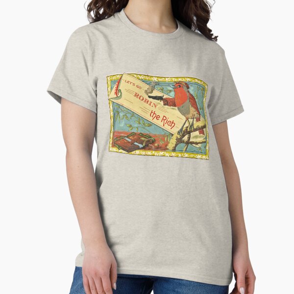 Aperçu de l'œuvre Plumons les riches - Oiseau anti-capitaliste créée et vendue par Loki Propagandart.