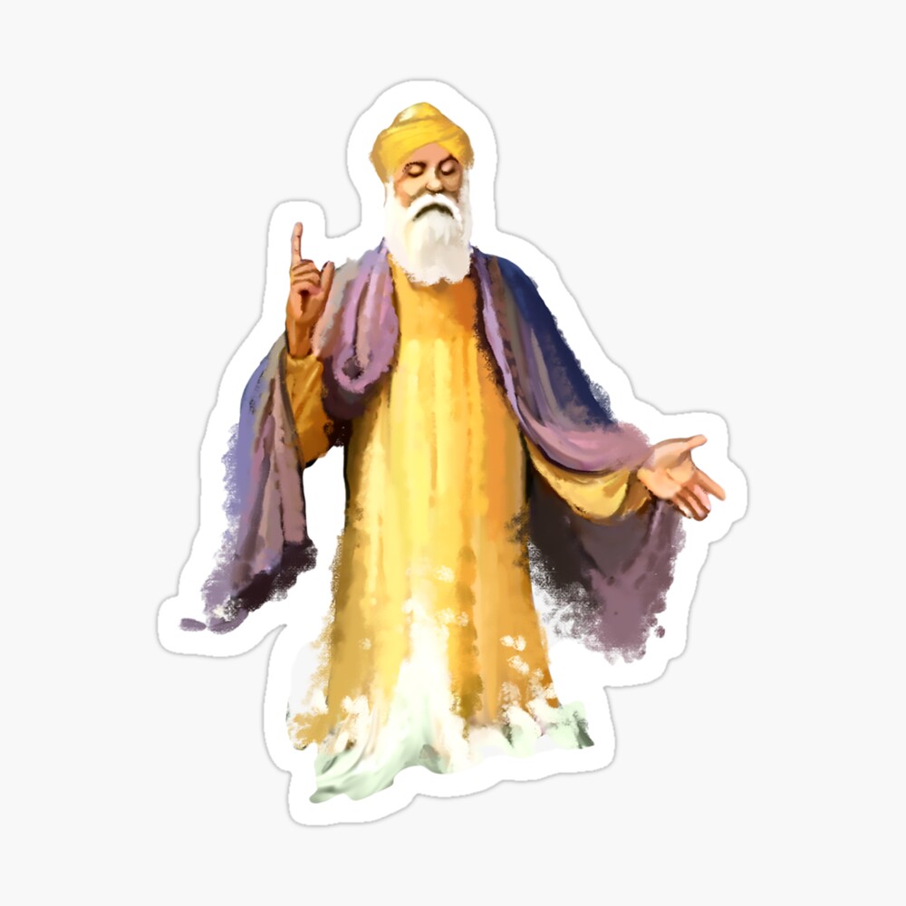 Vector Illustration Guru Nanak Jayanti Birth Anniversary Guru Nanak Dev  Stock Vector by ©Vectartist 430586534