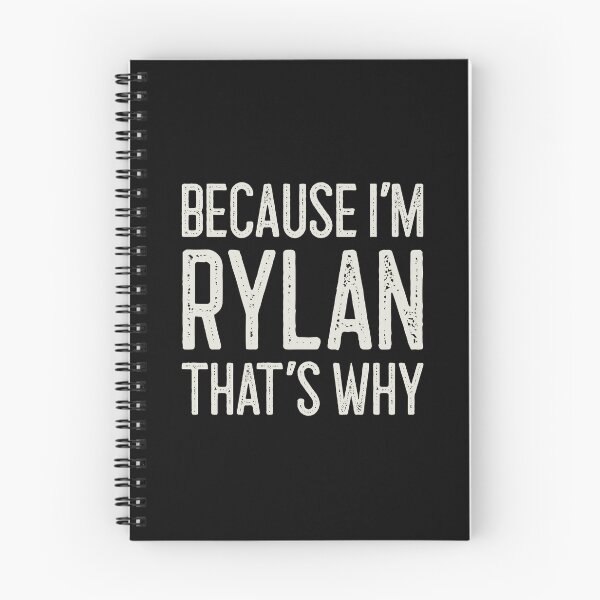 Item preview, Because I’m Rylan That’s Why Funny Personalized Name designed and sold by MariosNydras.