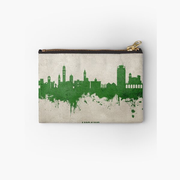 Item preview, Lugano Switzerland Skyline designed and sold by ArtPrints.