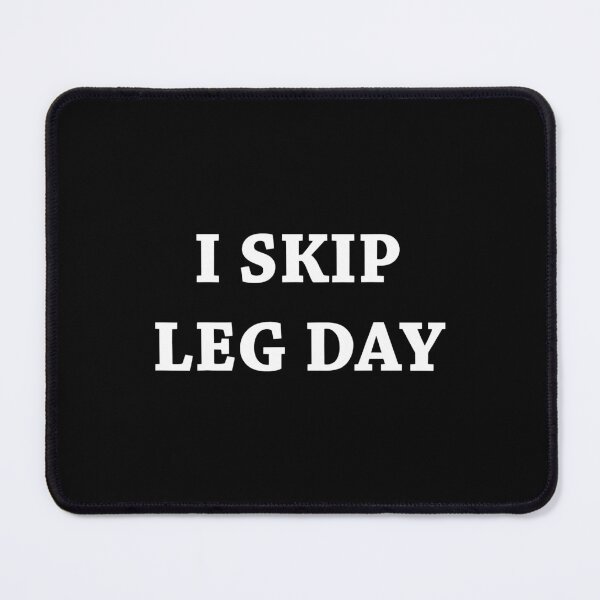 Item preview, Mens I Skip Leg Day Comedy Workout T-Shirt designed and sold by MooreSancho.