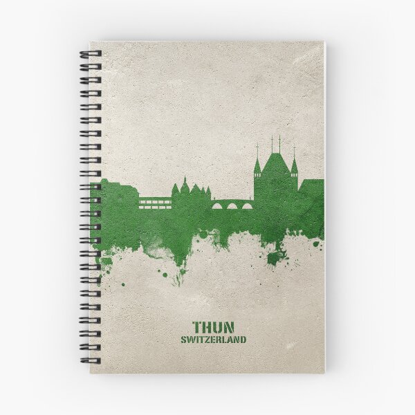 Item preview, Thun Switzerland Skyline designed and sold by ArtPrints.