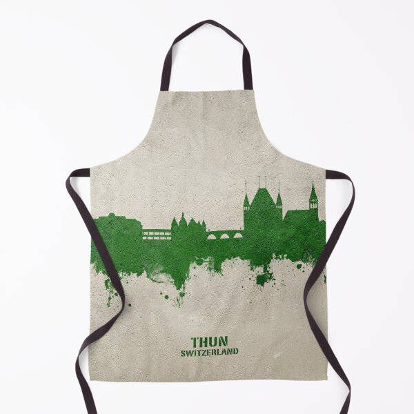 Item preview, Thun Switzerland Skyline designed and sold by ArtPrints.
