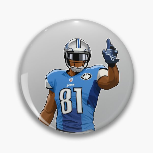Item preview, Calvin Johnson #81 Hold Up Fingers designed and sold by SwimToday.