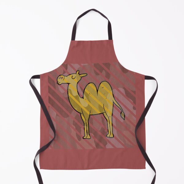 Item preview, Camelflage - Cute and Funny Camel With A Gray, Striped Camouflage Background designed and sold by haRexia.