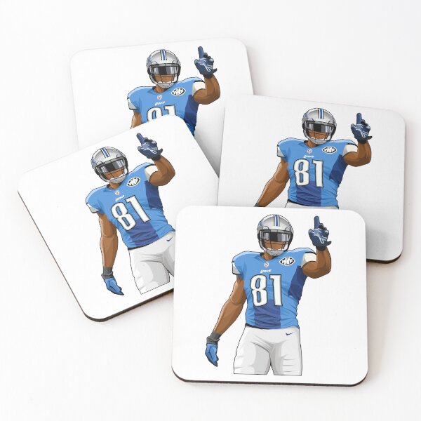 Item preview, Calvin Johnson #81 Hold Up Fingers designed and sold by SwimToday.