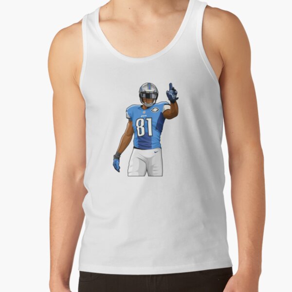 Calvin Johnson #81 Hold Up Fingers Sticker for Sale by SwimToday