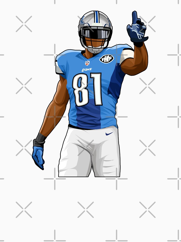 Calvin Johnson #81 Hold Up Fingers Essential T-Shirt for Sale by SwimToday