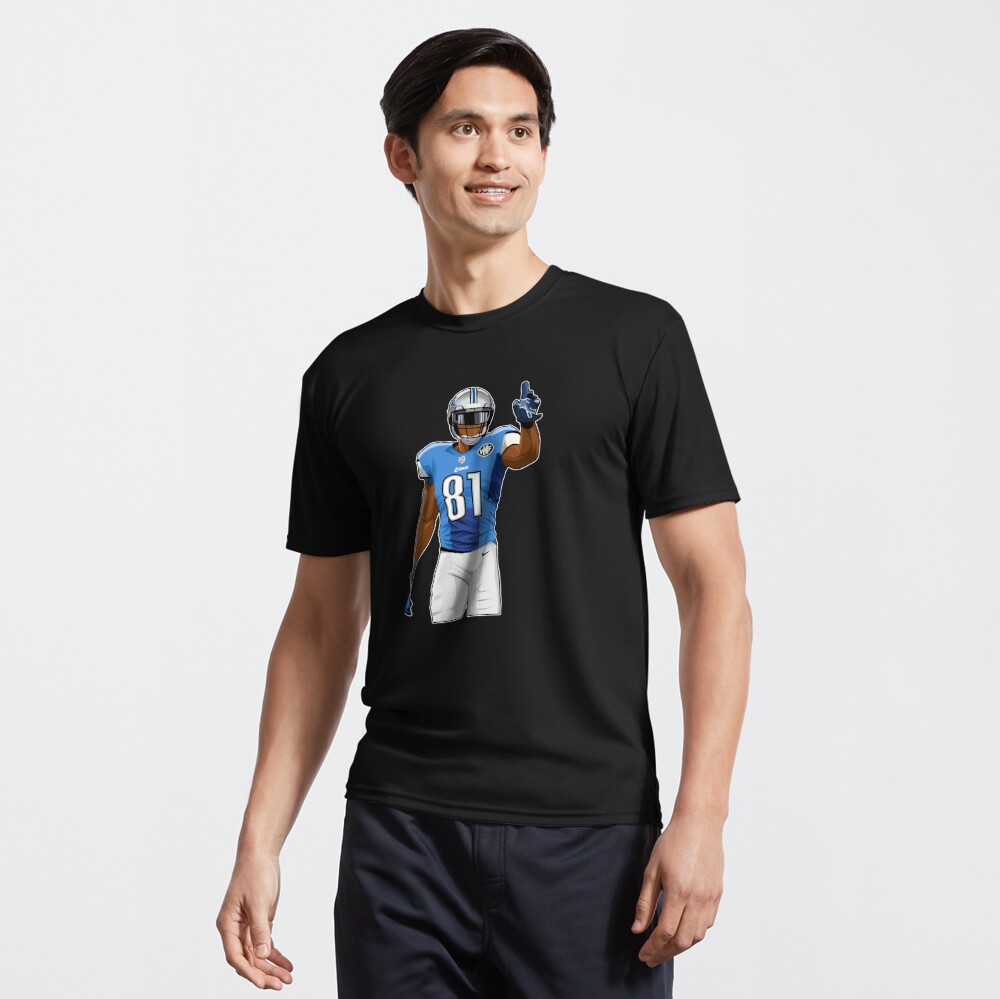 Calvin Johnson #81 Hold Up Fingers Essential T-Shirt for Sale by SwimToday